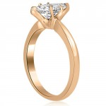 0.75 cttw. Rose Gold Classic Solitaire Marquise Cut Diamond Bridal Set - Handcrafted By Name My Rings™