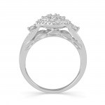 White Gold 3/8ct TDW Diamond Bridal Set - Handcrafted By Name My Rings™