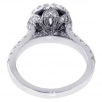 14k/ White Gold 2 3/5ct TDW Diamond Engagement Ring Bridal Set - Handcrafted By Name My Rings™