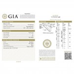 Gold 1/2ct TDW GIA Certified Round-cut Diamond Engagement Ring - Handcrafted By Name My Rings™