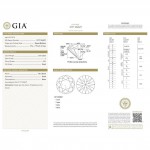 Gold 2 1/10ct TDW GIA Certified Round-cut Diamond Engagement Ring - Handcrafted By Name My Rings™
