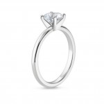 Gold 5/8ct TDW GIA Certified Round-cut Diamond Engagement Ring - Handcrafted By Name My Rings™