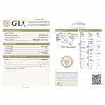 Gold 7/8ct TDW GIA Certified Round-cut Diamond Engagement Ring - Handcrafted By Name My Rings™