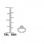 White Gold 1 1/10ct TDW Pear Shape Halo Diamond Engagement Wedding Ring Set - Handcrafted By Name My Rings™