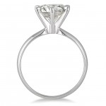 White Gold 1 1/2ct TDW Round Diamond Ring - Handcrafted By Name My Rings™