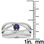 White Gold 3/4ct Diamond Bridal Set - Handcrafted By Name My Rings™