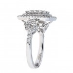 Anika and August White Gold 1 1/5ct TDW Diamond Ring - Handcrafted By Name My Rings™