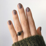 Black Gold 3/5ct TDW Diamond Antique Ring - Handcrafted By Name My Rings™