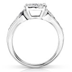 White Gold 7/8ct TDW Diamond Bridal Rings Set - Handcrafted By Name My Rings™