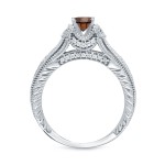 Gold 1/2ct TDW Brown Round Diamond Engagement Ring - Handcrafted By Name My Rings™