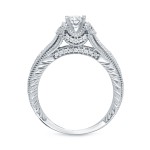 Gold 1/2ct TDW Round Diamond Engagement Ring - Handcrafted By Name My Rings™