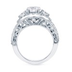 Gold Certified 2ct TDW Vintage Inspired Diamond Engagement Ring - Handcrafted By Name My Rings™