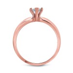 Rose Gold 1/2ct TDW Diamond Marquise Engagement Ring - Handcrafted By Name My Rings™