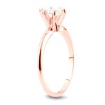 Rose Gold 1ct TDW Marquise 6-prong Diamond Ring - Handcrafted By Name My Rings™