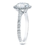 White Gold 1 4/5ct TDW Certified Round Diamond Engagement Ring - Handcrafted By Name My Rings™