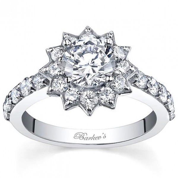 White Gold 2.10ct TDW Diamond Ring - Handcrafted By Name My Rings™