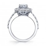 White Gold 2.10ct TDW Diamond Ring - Handcrafted By Name My Rings™