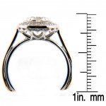 Beverly Kay White Gold 3/5ct TDW Diamond Designer Engagement Ring - Handcrafted By Name My Rings™