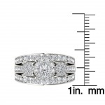 Gold 2ct TDW Diamond Ring - Handcrafted By Name My Rings™