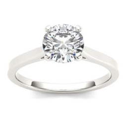 Gold 1ct TDW Diamond Effulgent Engagement Ring - Handcrafted By Name My Rings™