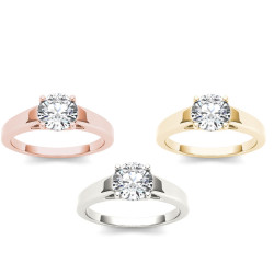 Gold 1ct TDW Diamond Exquisite Engagement Ring - Handcrafted By Name My Rings™