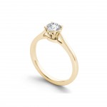 Gold 1ct TDW Diamond Exquisite Engagement Ring - Handcrafted By Name My Rings™