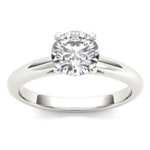 Gold 3/4ct TDW Diamond Lustrous Engagement Ring - Handcrafted By Name My Rings™