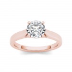 Rose Gold 1ct TDW Diamond Classic Engagement Ring - Handcrafted By Name My Rings™