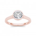 Rose Gold 1ct TDW Diamond Exquisite Engagement Ring - Handcrafted By Name My Rings™