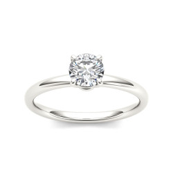 White Gold 3/4ct TDW Diamond Classic Engagement Ring - Handcrafted By Name My Rings™