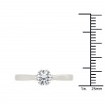 White Gold 3/4ct TDW Diamond Exquisite Engagement Ring - Handcrafted By Name My Rings™
