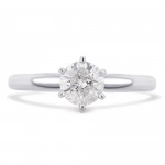 gold 3/8ct TDW Diamond Solitaire Engagement Ring - Handcrafted By Name My Rings™