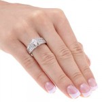 White Gold 1 1/2ct TDW Diamond Engagement Ring - Handcrafted By Name My Rings™