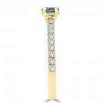 La Vita Vital White or Gold 1/4ct TGW Brazilian Alexandrite and 1/3ct TDW Diamond Ring - Handcrafted By Name My Rings™