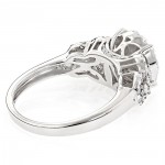 Gold 1 5/8ct TDW Diamodn Designer Engagement Ring - Handcrafted By Name My Rings™
