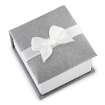 1 CT Black and White  Diamond TW 3 Stone Ring  White Gold GH I2;I3 Black Rhodium Plated - Handcrafted By Name My Rings™