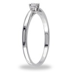 20% OFF - 18ct Gold Diamond Accent Promise Ring - Handcrafted By Name My Rings™