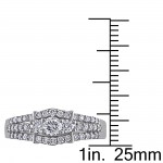 White Gold 4/5ct TDW Diamond Engagement Ring - Handcrafted By Name My Rings™