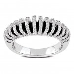White Gold 5/8ct TDW Diamond Ring - Handcrafted By Name My Rings™
