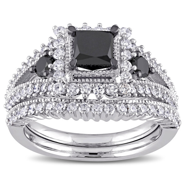 Miadora black diamond on sale rings