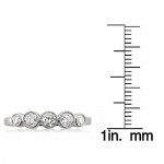 White Gold 1/2ct TDW Diamond Wedding Band - Handcrafted By Name My Rings™