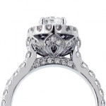 Platinum 2 3/5ct TDW Diamond Engagement Ring Bridal Set - Handcrafted By Name My Rings™