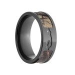 RealTree Black Zirconium Camouflage Ring - Handcrafted By Name My Rings™