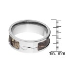 RealTree Multicolored Camo Titanium Ring - Handcrafted By Name My Rings™