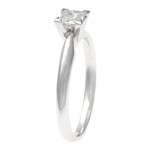 Gold 1/2ct TDW IGL Certified Diamond Solitaire Engagement Ring - Handcrafted By Name My Rings™