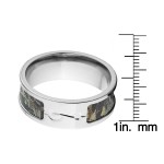 Titanium Timber RealTree Camo Titanium Ring - Handcrafted By Name My Rings™