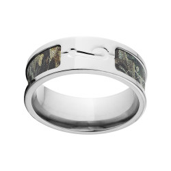 Titanium Timber RealTree Camo Titanium Ring - Handcrafted By Name My Rings™