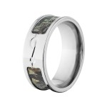 Titanium Timber RealTree Camo Titanium Ring - Handcrafted By Name My Rings™