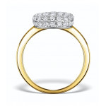 18k Gold 1ct TDW Diamond Engagement Ring - Handcrafted By Name My Rings™