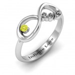 Personalised 2015 Infinity Ring - Handcrafted By Name My Rings™